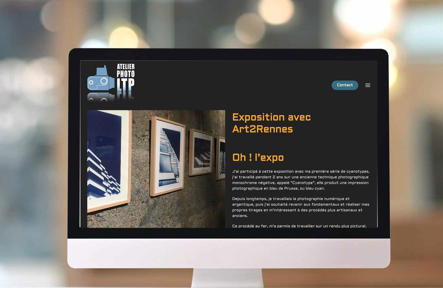Site web LTP Photographe Ronan Letroadec