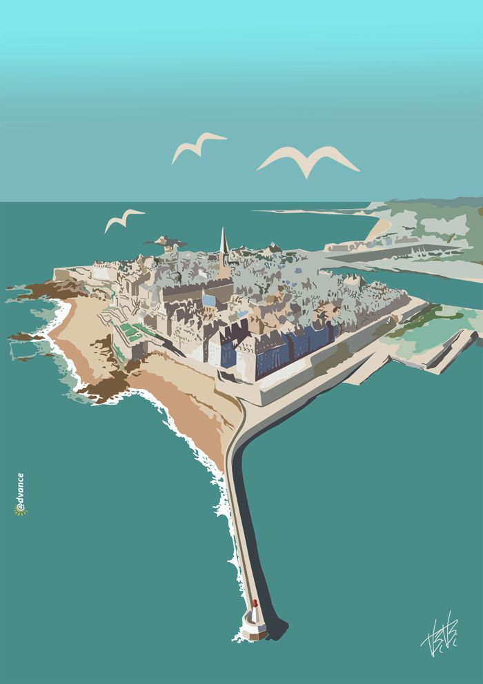 LA CITÉ CORSAIRE, INTRA-MUROS, SAINT-MALO